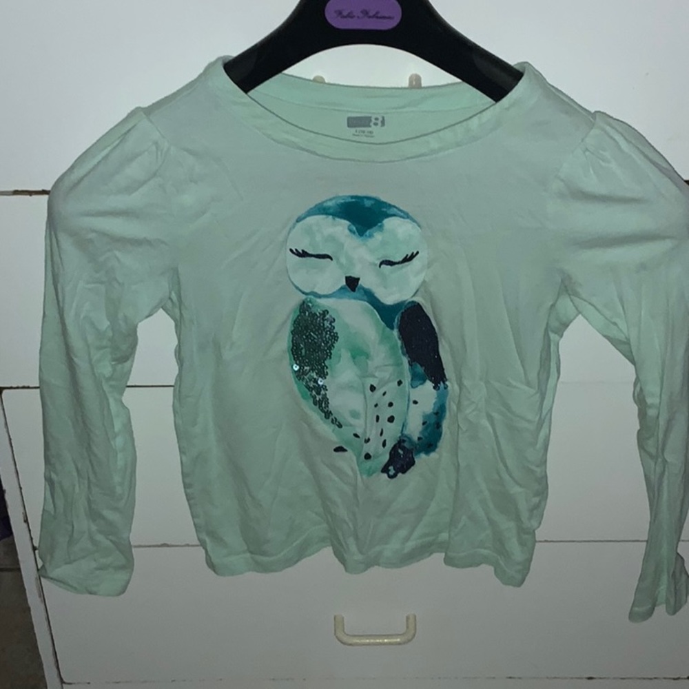 Long sleeve owl shirt